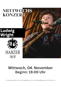 Ludwig Wright *live* im Harzer Hof Scharzfeld